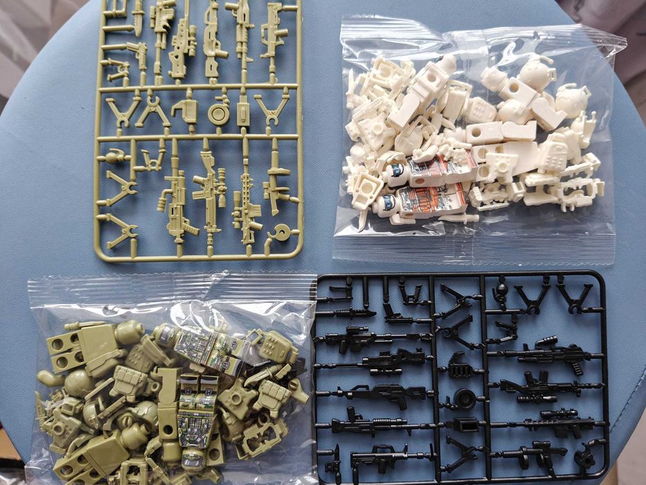 Set 6 figurine tip Lego