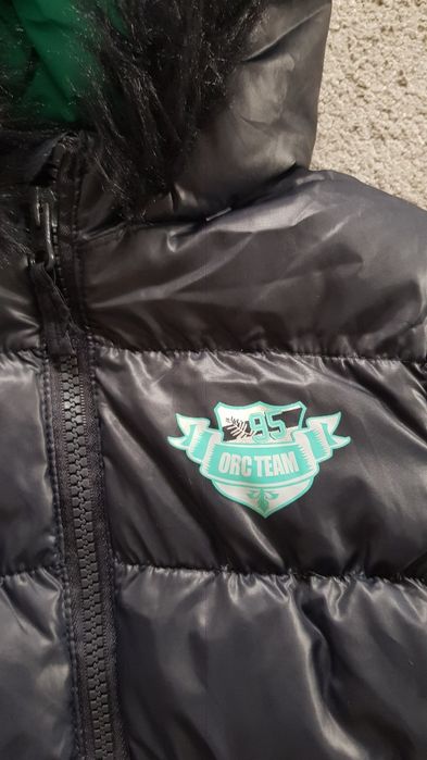 Geaca bebe baietel umpluta cu pene și puf mar 68/74