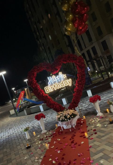 Арка happy brithday