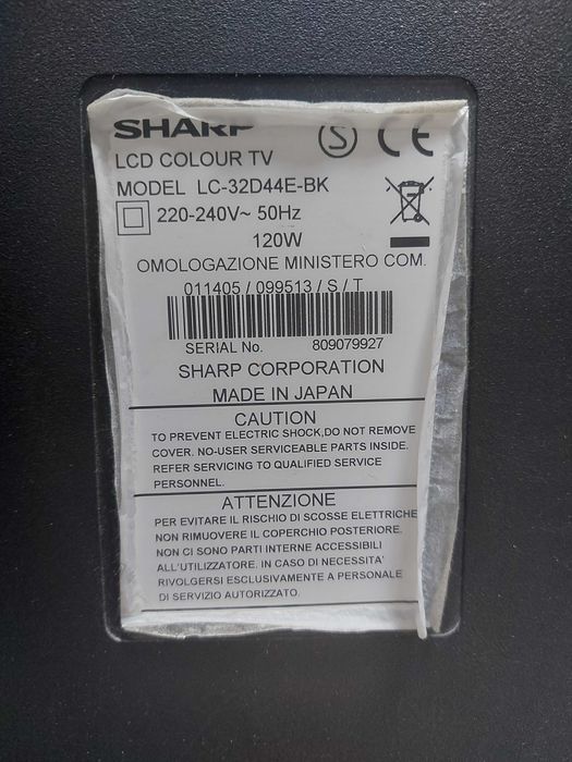 Televizor 32" / 81 cm Sharp LC-32D44E-BK