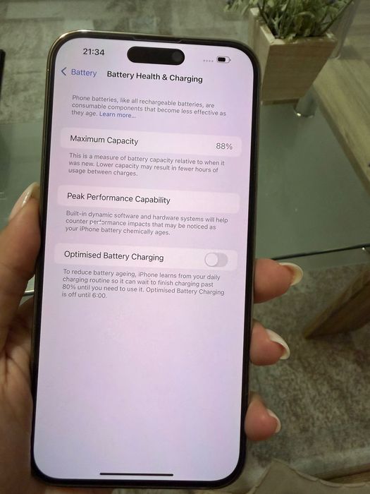 Iphone 14 pro max 128gb 88% battery health