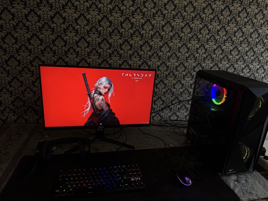 продаю компьютер,процессор Intel(R) Core(TM) i5-10400F CPU