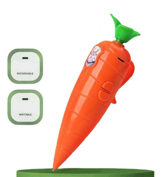 Ручка шариковая Морковка 1 шт, 1 мм, цвет чернил черный