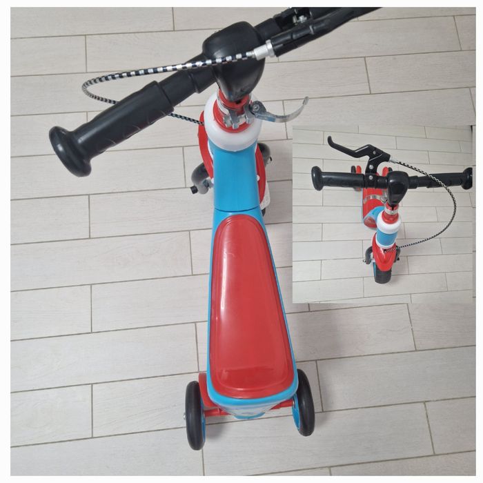 Trotineta si bicicleta Action 2 in 1 pentru copii