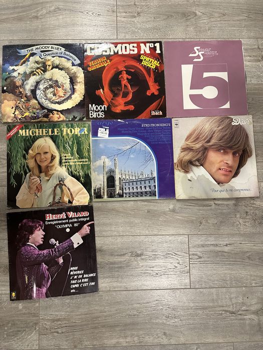 Vinil -uri muzica colectie , vinil gramofon sau patefon