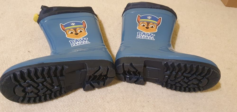 Cizme de ploaie, Paw Patrol, marimea 25, in conditie buna
