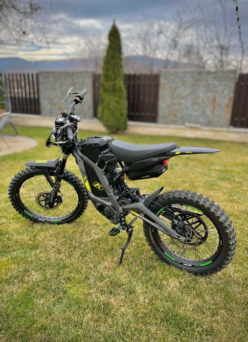 e-Moto electric SurRon LBX 12Kw 21"+18" baterie 72V 55Ah Range 100+ km
