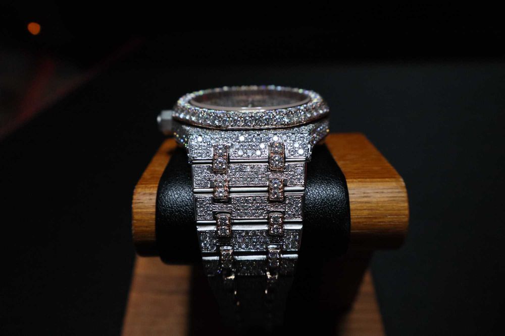 Ceas AP elegant 41mm Iced Out – calitate premium