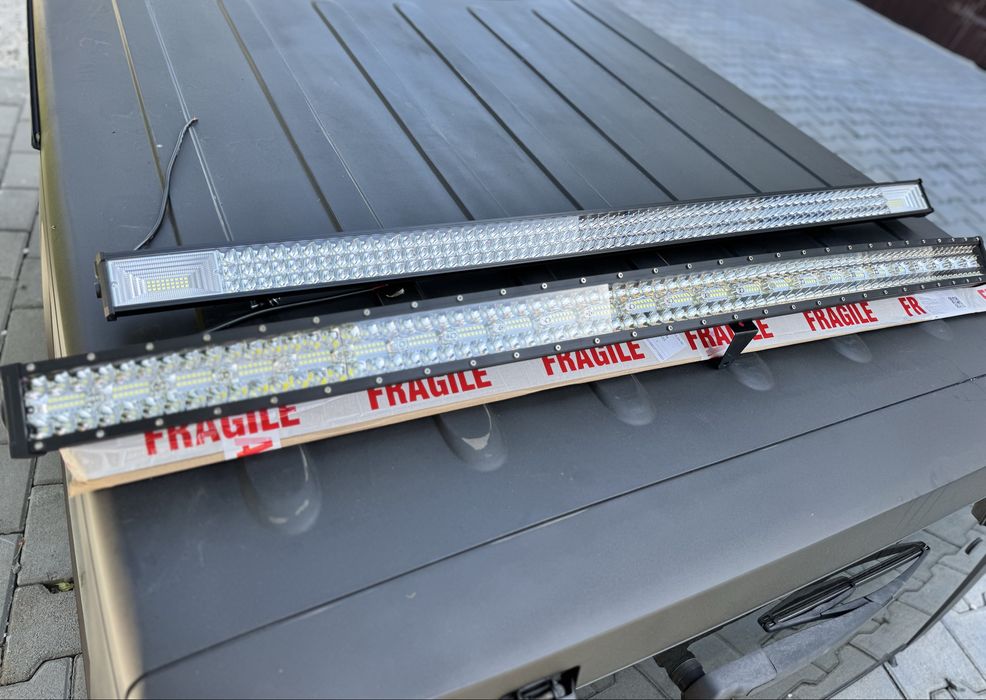 Priector auto LED bar  curbat, 12D, 975W si 729W 12-24 V, 130 cm