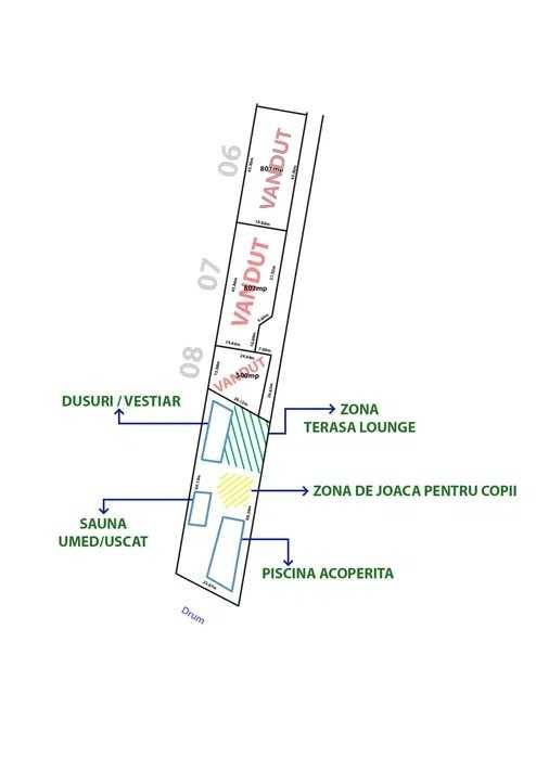 Lot de casa lângă DN1, Tâncăbești Snagov, intrarea Bucharest Golf Club