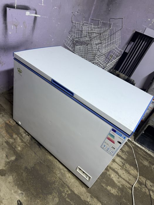 Морозильник в рабочем состоянии