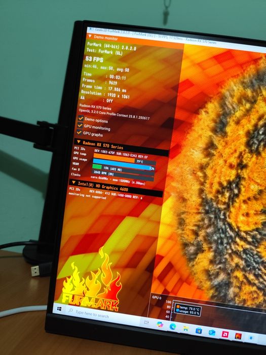 Vând rx 570 4gb impecabil de un ventilator