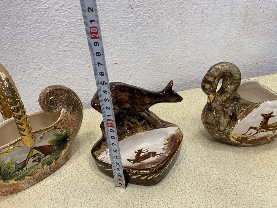 Троен сет от порцелан белгийско производство