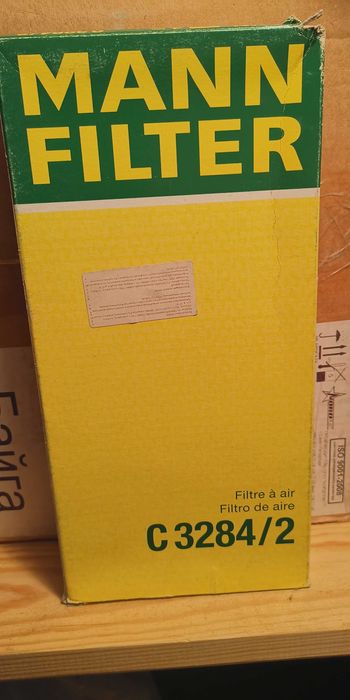 Воздушный фильтр  MANN-FILTER  C 3284/2 оригинал