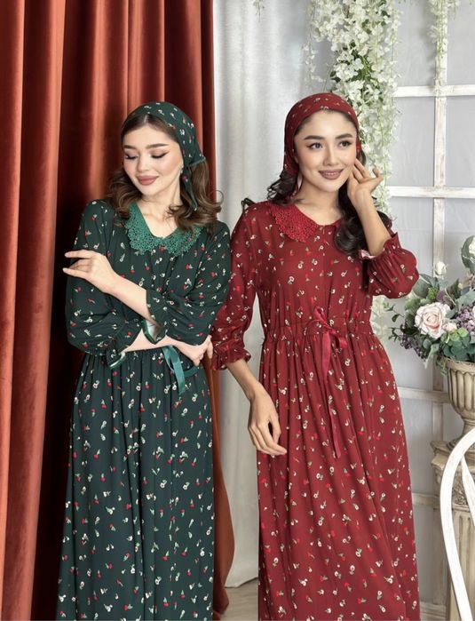 Красивые домашние платья