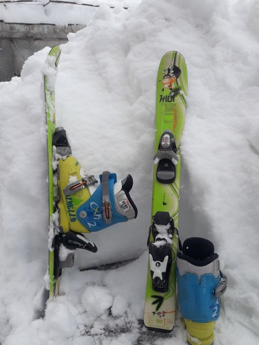 Ски 80см с обувки