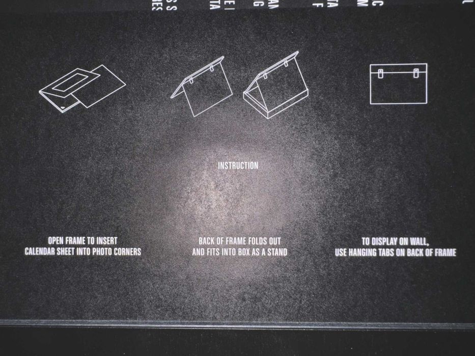 calendar Pirelli - 2019 - by Albert Watson