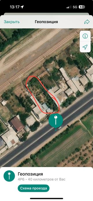 30000 ga Tovoqsoyda 8,8 sotx yer sotiladi, katta yo’lni bo’yida.