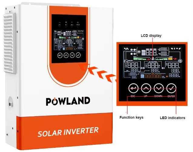 Invertor hibrid fotovoltaic OFF-grid 7 kW - 48V opt. WIFI