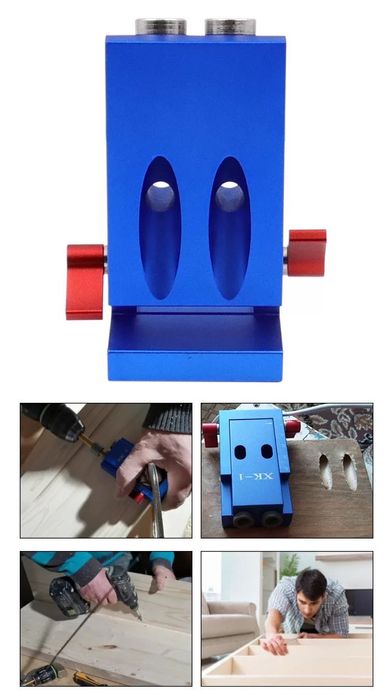 Професионален Комплект за пробиване на странични отвори дърво