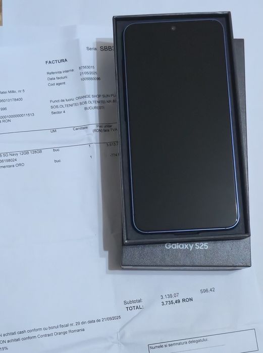 Vand/schimb Samsung S25 128gb