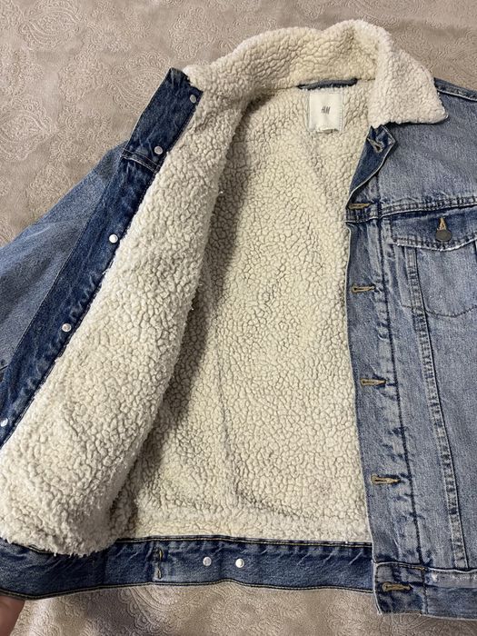 Мъжко дебело дънково яке