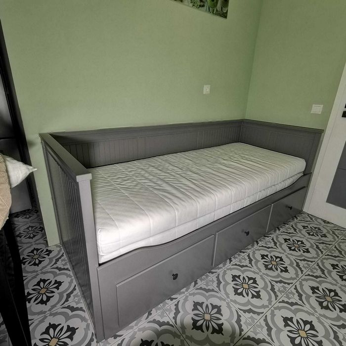 Divan IKEA HEMNES + 2 Saltele ÅFJÄLL (80x200 cm)