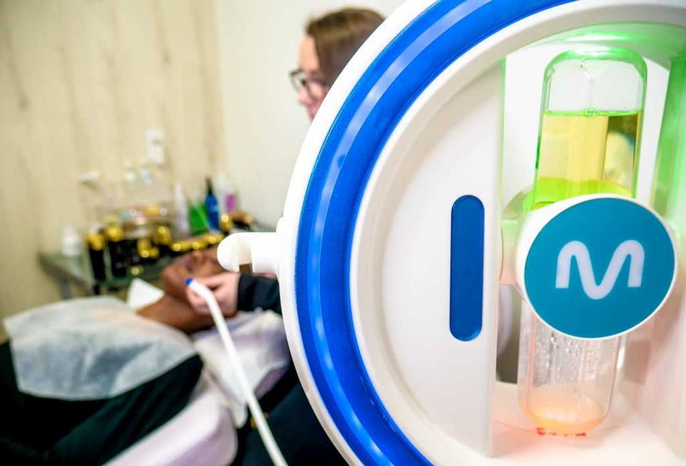 Aparat Hidrodermabraziune Peeling Acnee Riduri  RF Pen  NOU