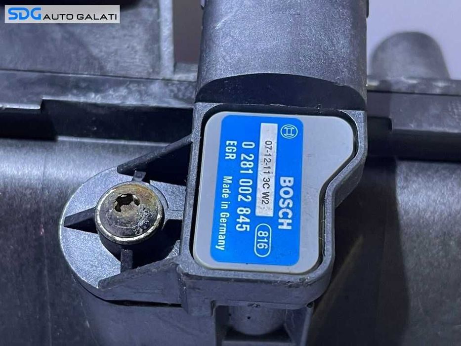 Galerie Admisie cu Senzor Presiune Aer MAP Opel Corsa D 1.3 CDTI 2006 - 2014 Cod 0281002845 55213267 55217648 55214529 [S0104]