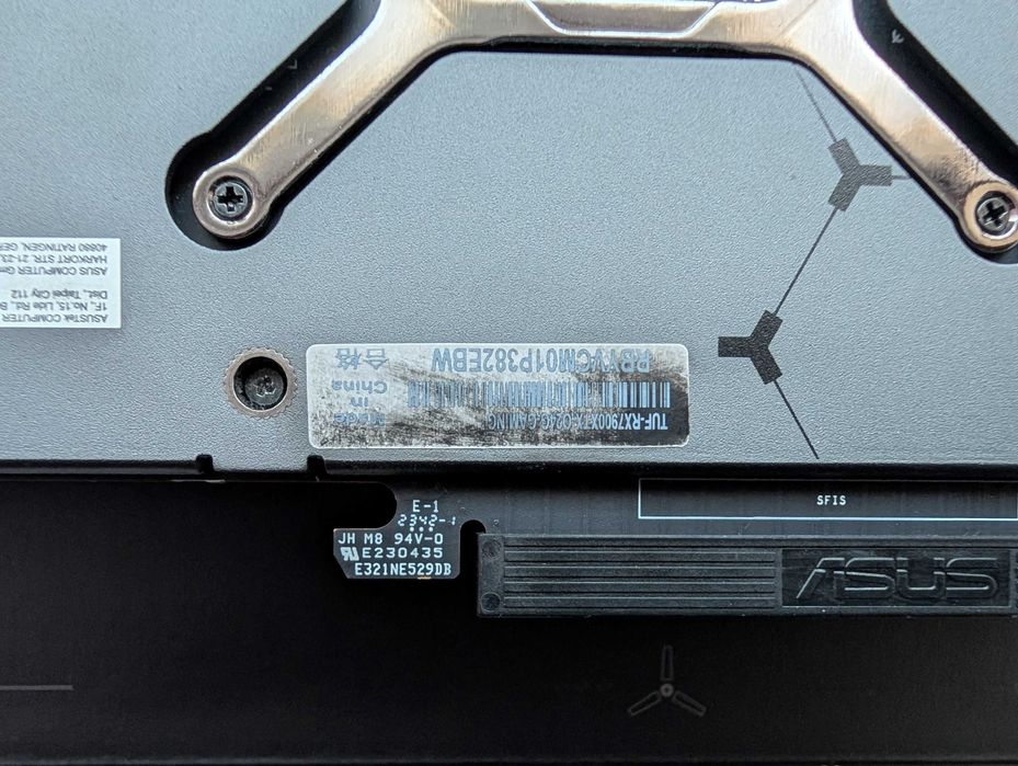 Видеокарта Asus 7900 XTX TUF OC