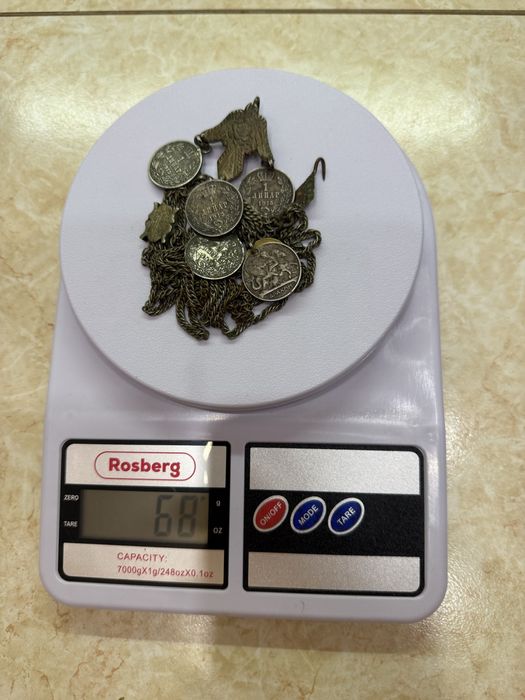 Автентичен сребърен македонски кюстек