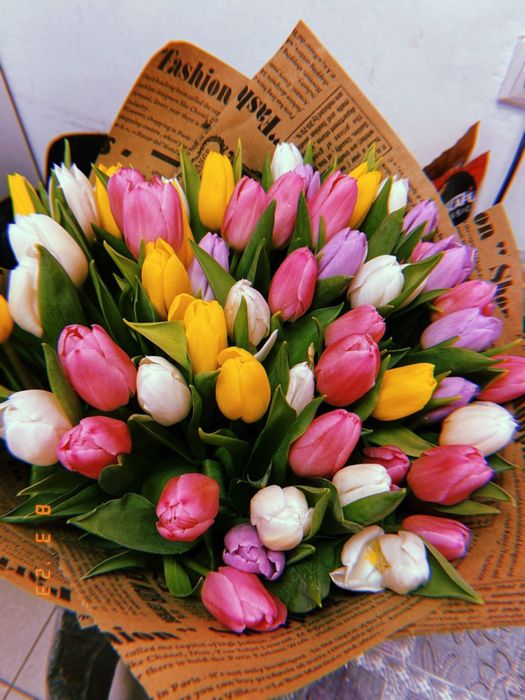 Голландские тюльпаны сделаем букет на любой вкус