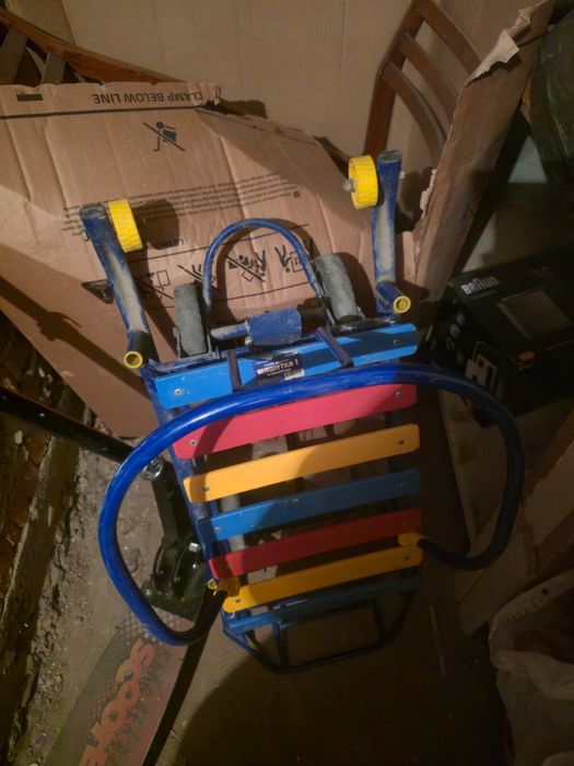 Детские сани с колесами