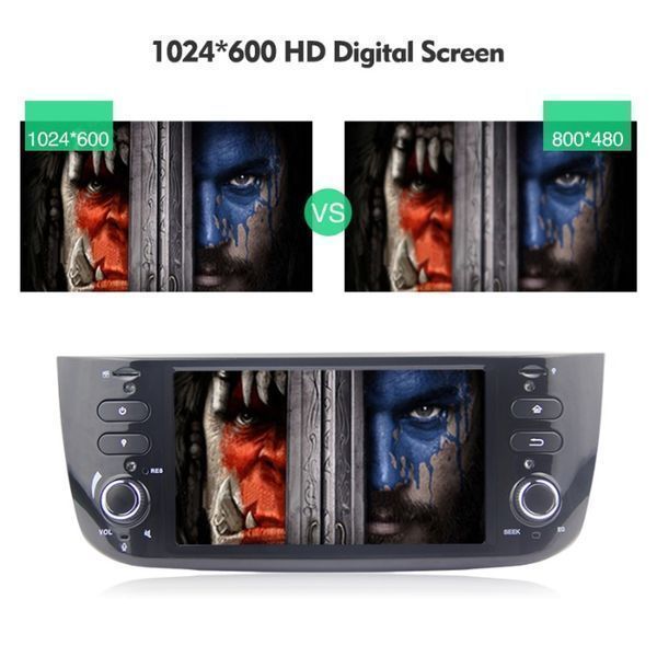 FIAT LINEA PUNTO EVO 2012-2016 -6.2'' Андроид Навигация, 6551