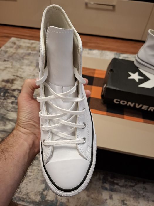 Tenisi inalti CONVERSE din piele -NOI-