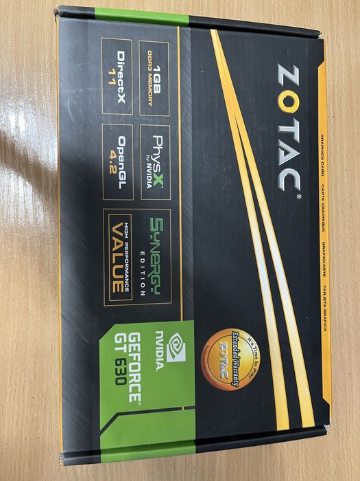 Gt 630 1gb с коробкой