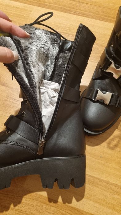 Ghete piele naturala