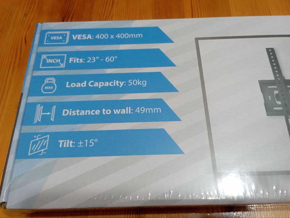 Кронштейн для телевизора 23"-60" есть установка