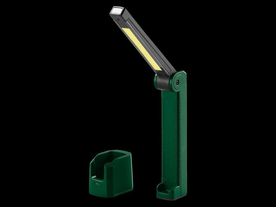 Lampa, lanterna de lucru cu LED, pliabila, acumulator, magnetica, NOUA