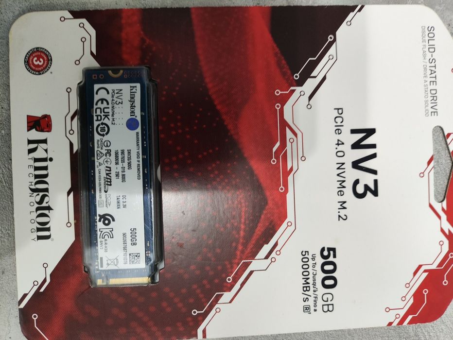 Ssd kingston nv3 500ГБ