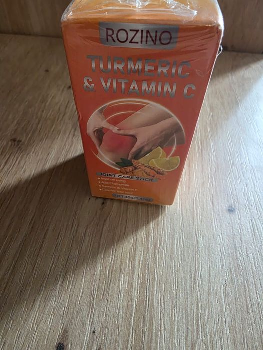 Rozino turmeric Vit. C - Stick cremă pentru îngrijirea articulațiilor.