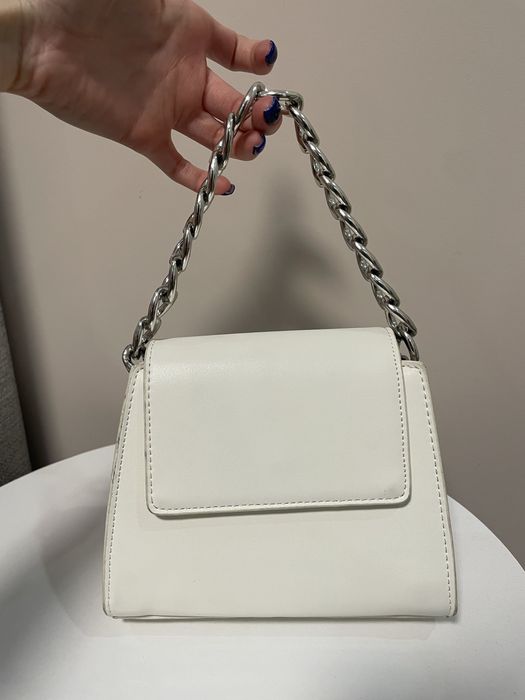 Бяла малка чанта през рамо Jenny Fairy