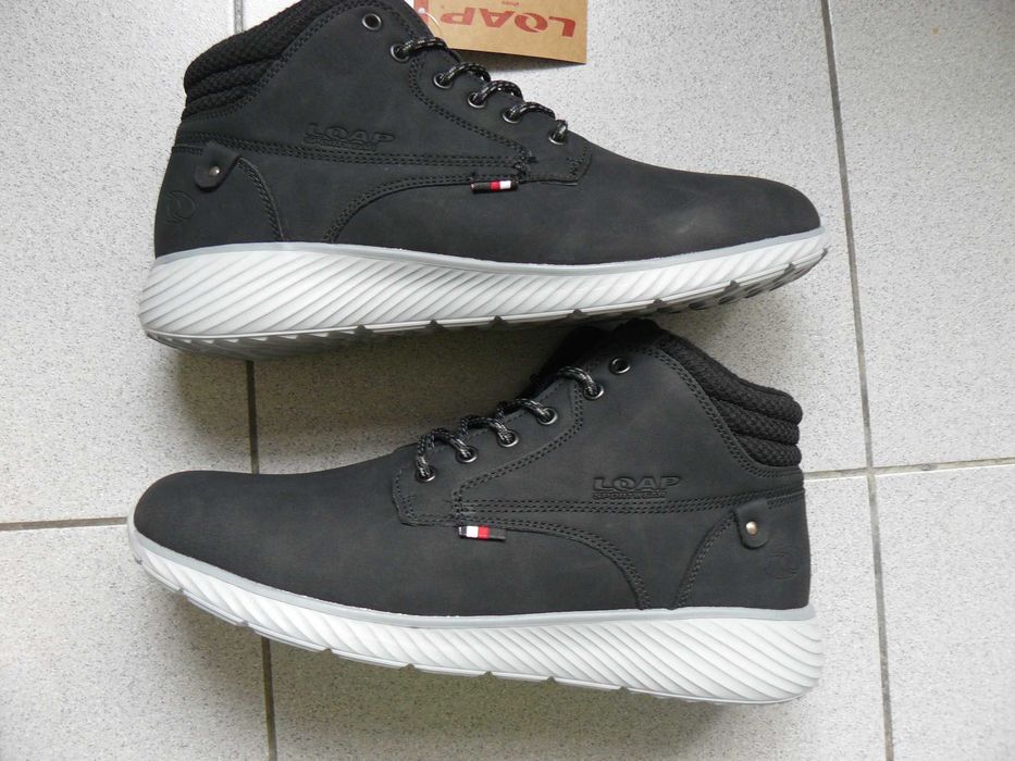 Ghete Barbati LOAP Noi,Originali In Cutie,Culoare Negru,Marime 44