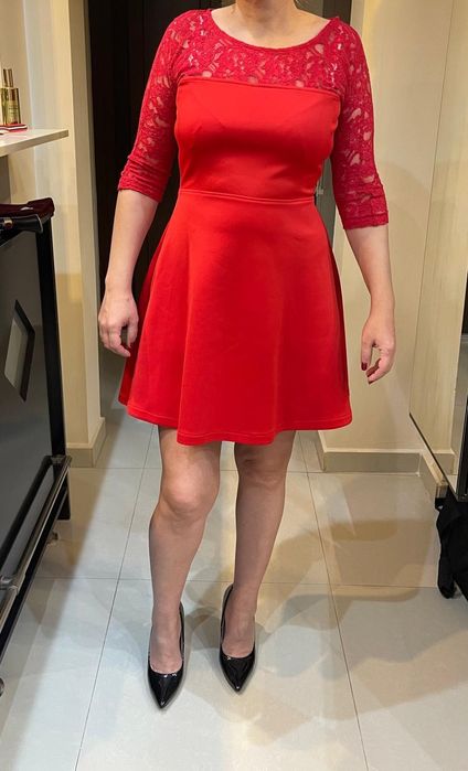 Rochie casual dantela