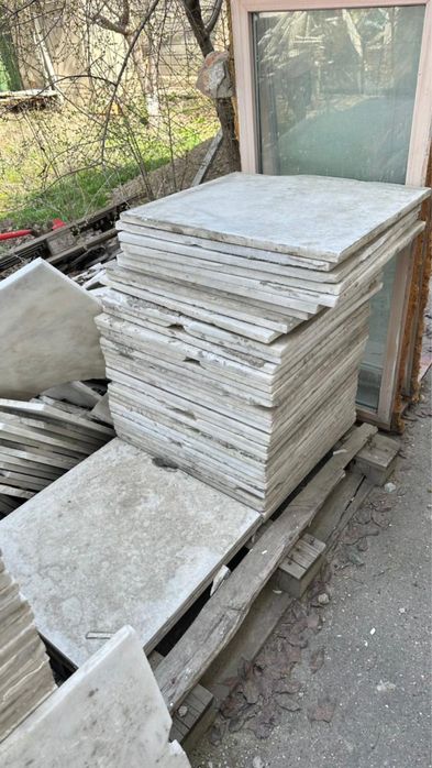 Продам мрамор Б/У по 5000тг в мкр.  Алгабас