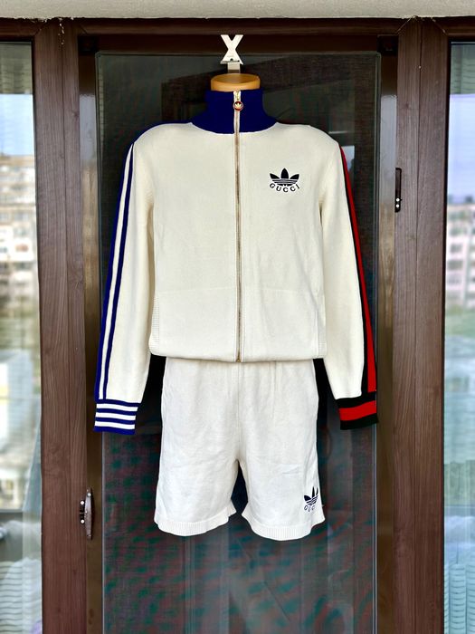 ОРИГИНАЛ Аdidas x Gucci | Fall/Winter Collection 2022/2023 | плетен екип - Размер S, Ново с оригинален етикет