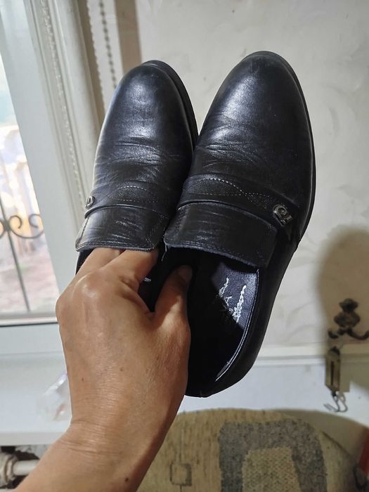 Детские туфли из чистой кожи, 30-31 размера