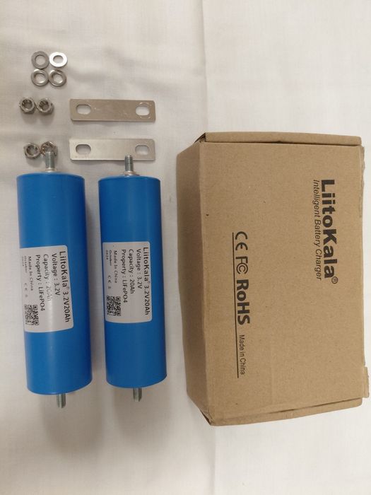 LiFePo4 3,2v  , 20Ah LitoKala set 2 bucăți