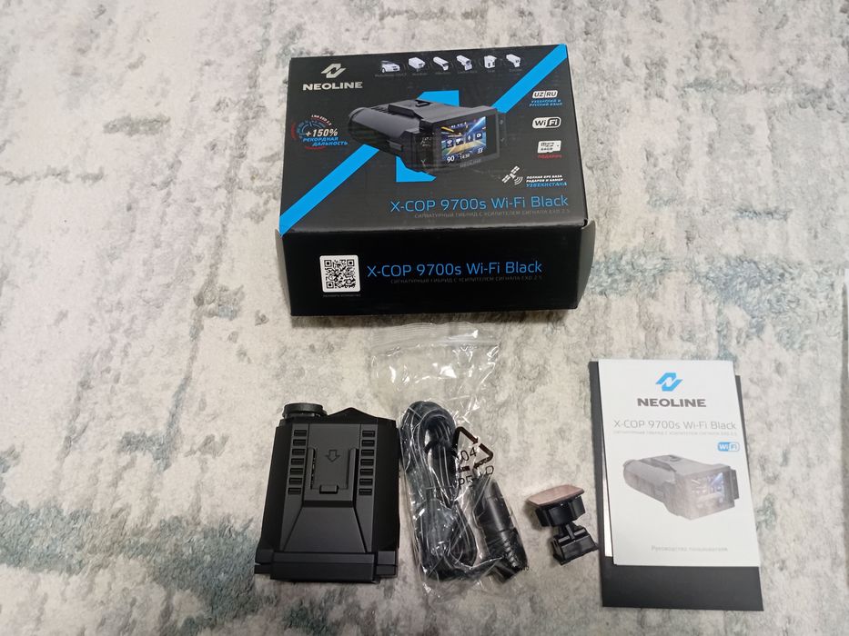 Антирадар, радар-детектор Neoline 9700 wifi black б/у. Antiradar