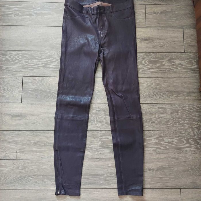 Pantaloni piele naturala brand